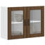 Kitchen Wall Cabinet With Glass Door Lucca Engineered Wood-554589250-554589256