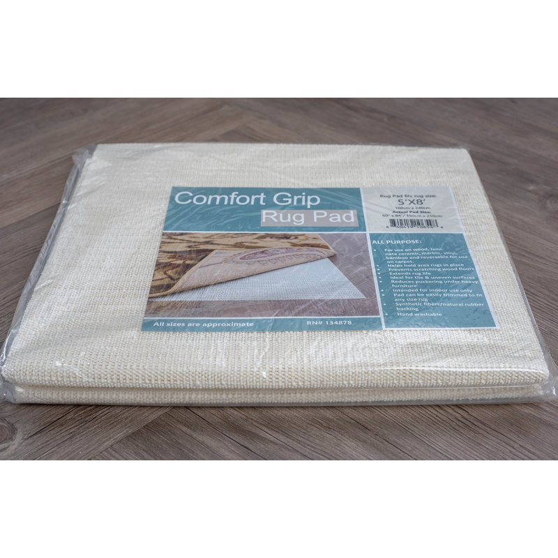 Sous-tapis intérieur antidérapant Comfort Grip (0,2 po), 2 pi 7 po x 10 pi