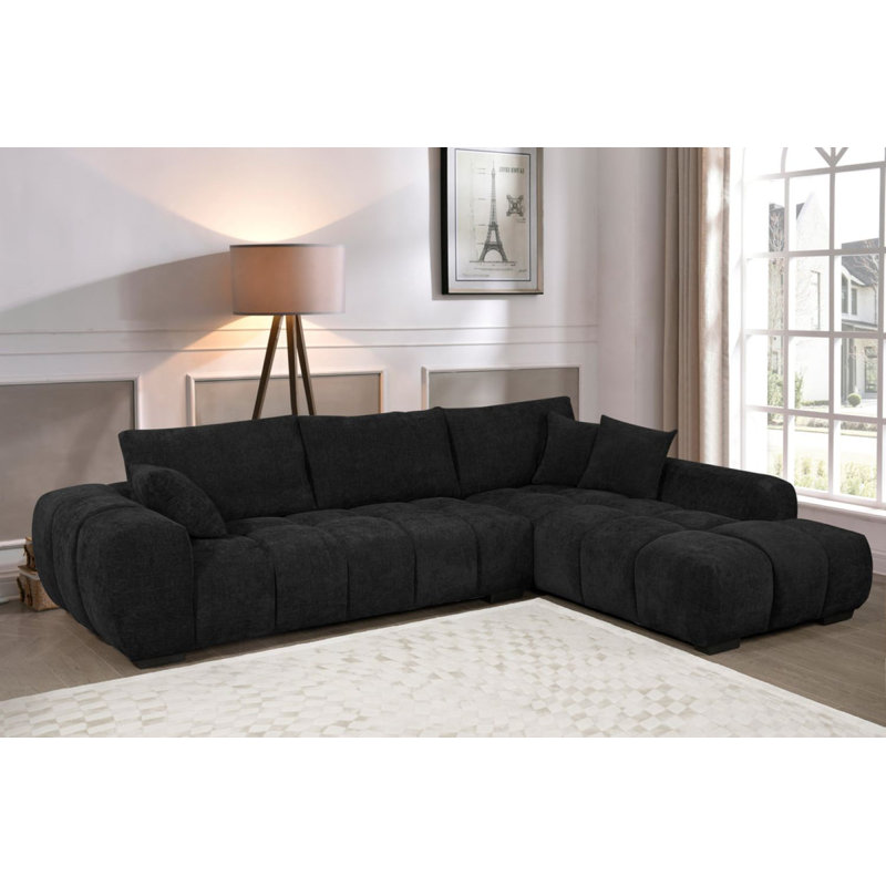 Anneli Sectional, Stone Fabric