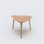 Arius Solid Wood Trestle Coffee Table with Storage