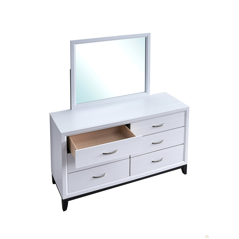 Commode de rangement (miroir non inclus)