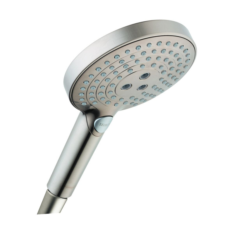 Type de pomme de douche Raindance avec AirPower, Nickel brossé, 2,5 gallons par minute