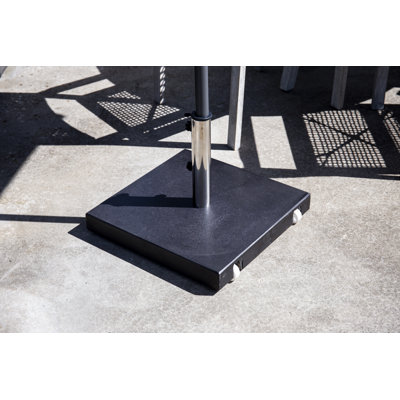 Khalid 40kg Stone Free Standing Umbrella Base with Wheels