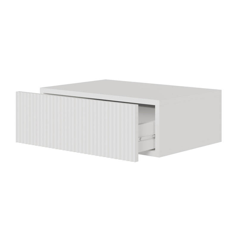 Rekia 50cm W Manufactured Wood Bedside Table