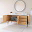 60" Freestanding Double Bathroom Vanity With White Ceramic Basin