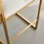 Tabouret de comptoir 27 po Dianna Gold