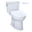 WASHLET 1.28 GPF Elongated Floor Mounted Two-Piece Toilet (Seat Included)