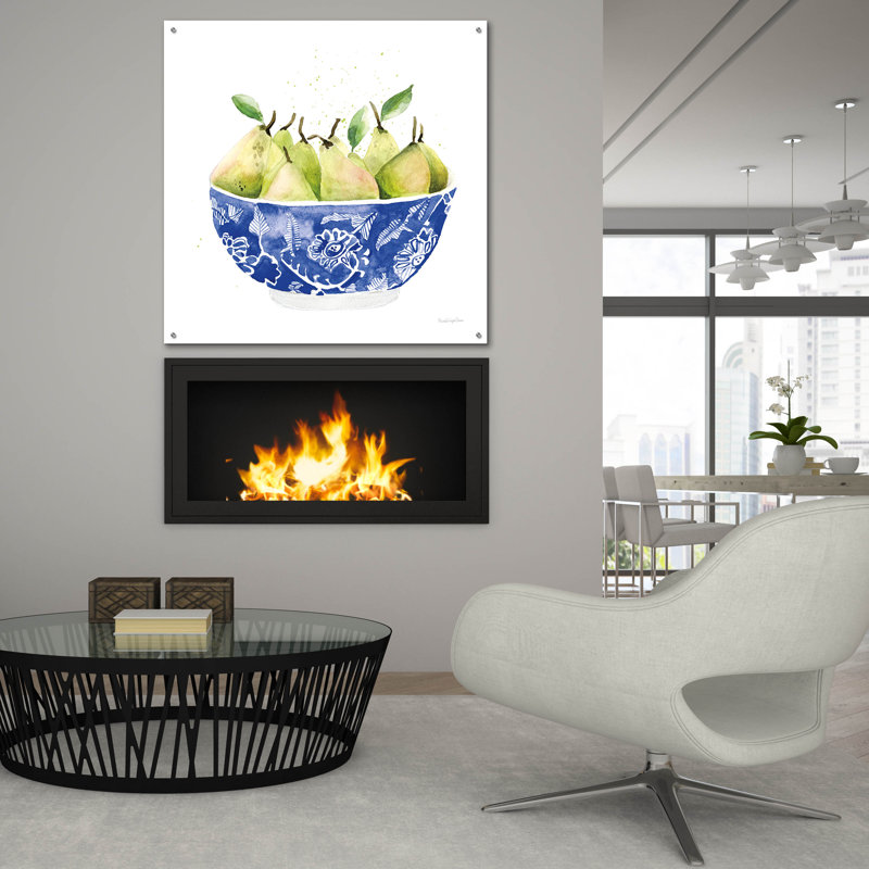 «August Elegant Fruit 1» par Augusta Lopez, H 36 po x l 36 po x P 0,2 po