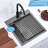 15x17 Black Kitchen Bar Sink with Accessories
