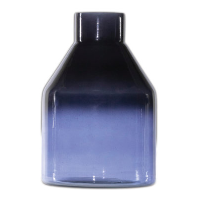 Vase en verre Blue Soda Lime