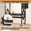 65.5cm H Media Shelves