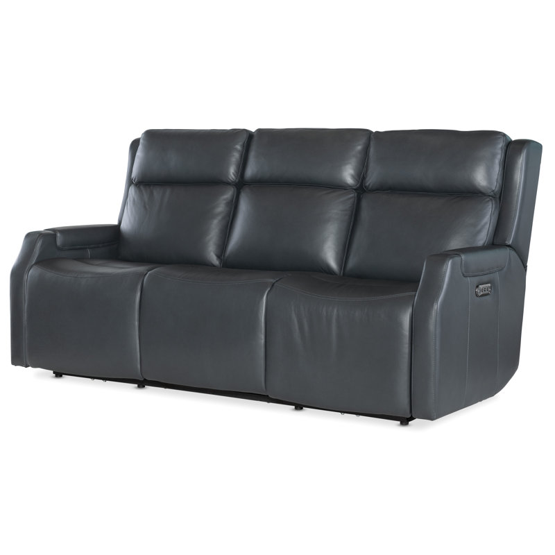 The Zero Gravity Power Sofa with Power Headrests and Lumbar, Gray