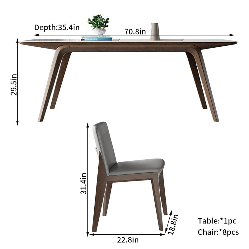 Ensemble de table de salle à manger Nordic