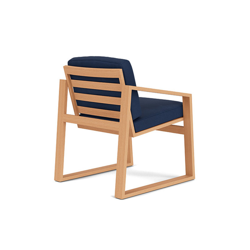 Pursuit Outdoor Dining Armchair, Sandberg Navy