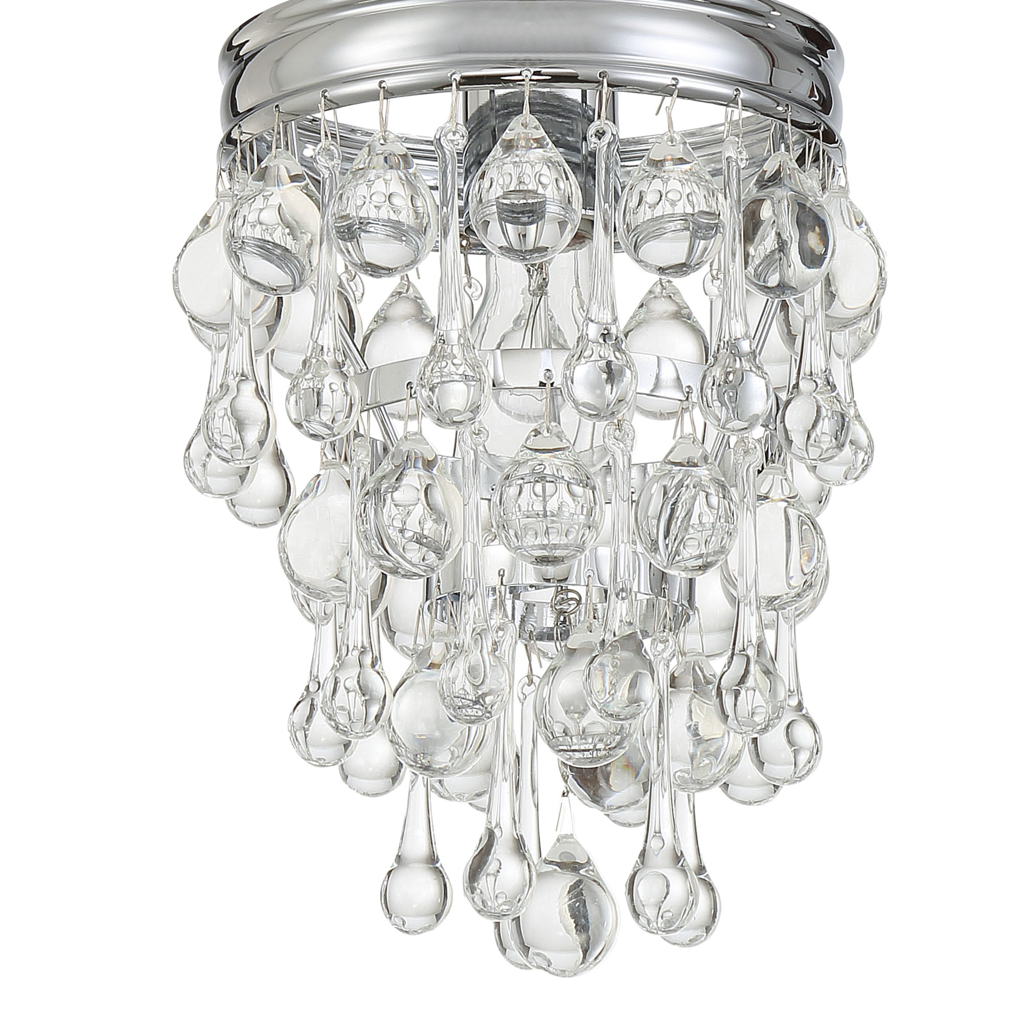 Alto Single Light Dimmable Pendant, Polished Chrome