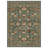 Soft Washable Non-Slip Vintage Floral Area Rug For Living Room, Bedroom In Dark Green Multi-1383025378-1382903334