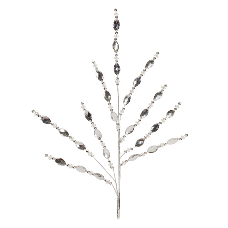 Silver Jewel Spray (Set of 2)