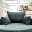 Chaise longue en chenille Hsuan 55 po, aucun assemblage requis-1768128770