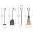Iron Fireplace Tool Set