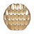 Modern Metal Textured Oval Vase-369702955-361166970