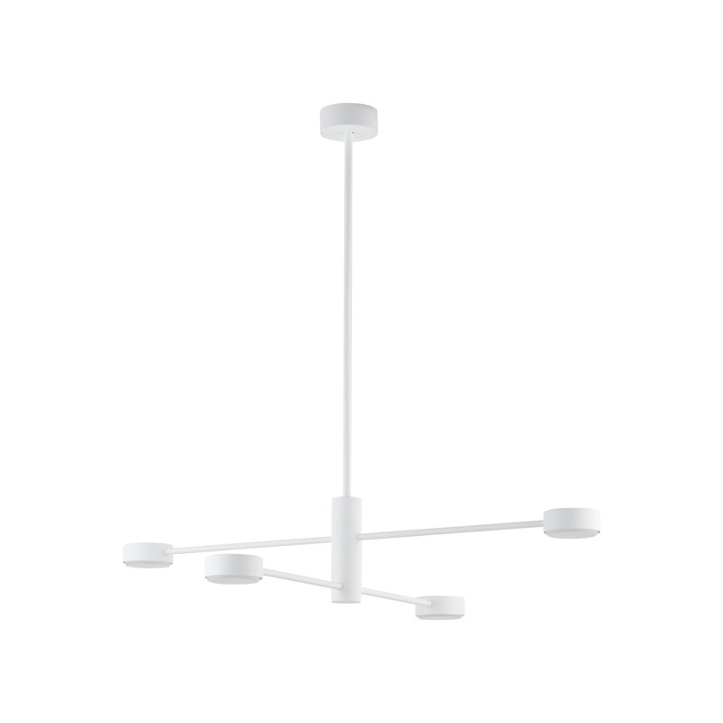 Benniton 4 - Light Sputnik Chandelier, White