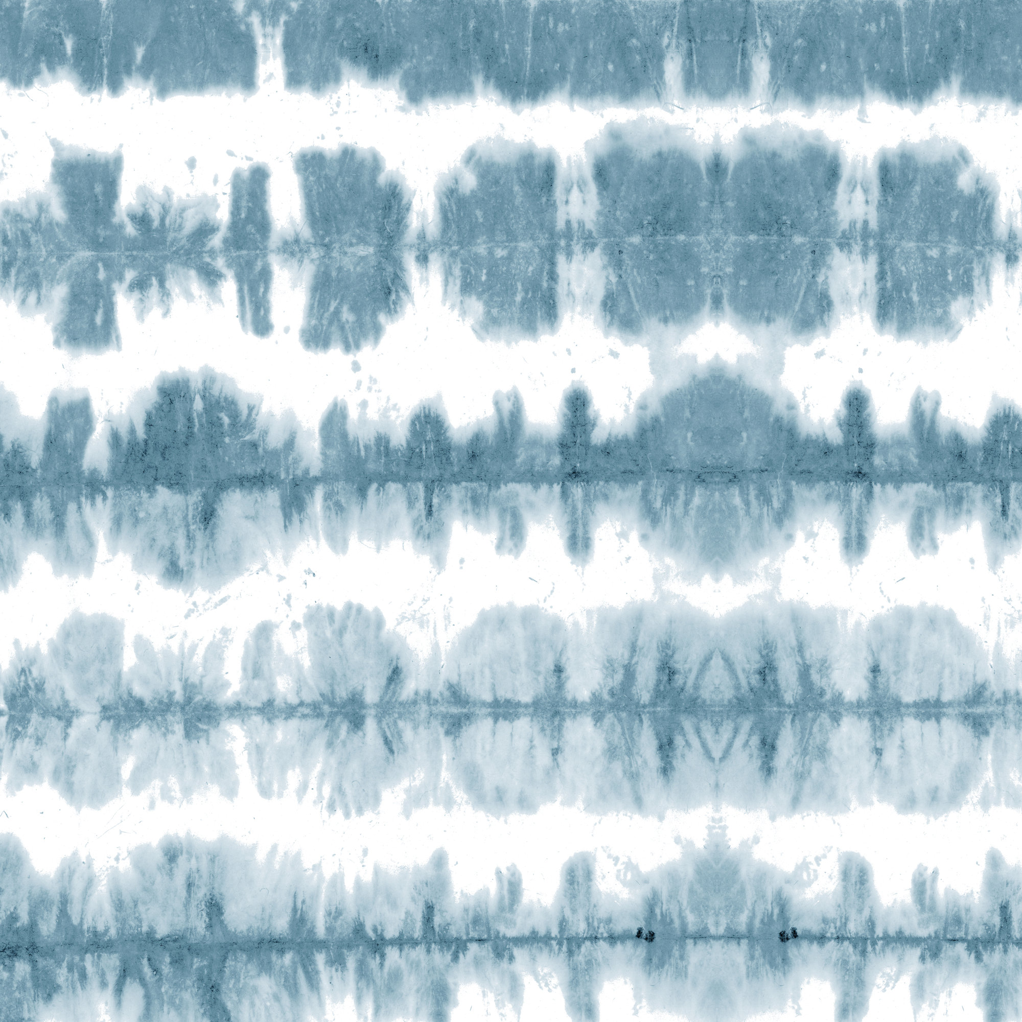 Tilly Upholstered Wingback Bed, Obu Stripe Ocean, Full