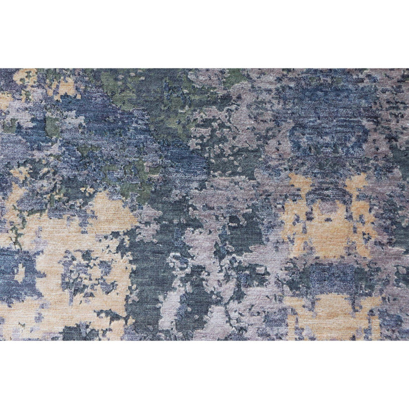 Tapis rectangulaire noué à la main, Rectangle 10 pi x 14 pi