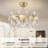 22'' Chandelier Ceiling Fan with Remote and Light