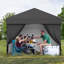 3Mx3M Pop Up Canopy Tent Outdoor Canopy with No Removable Sidewall One-Person Set Up Heavy Duty Commercial Instant Tent Shelter
