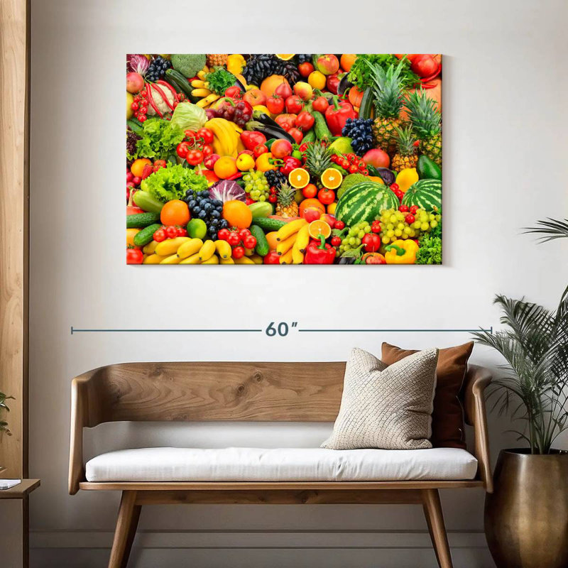 Yarlin, fruits et légumes frais, H 30 po x l 45 po