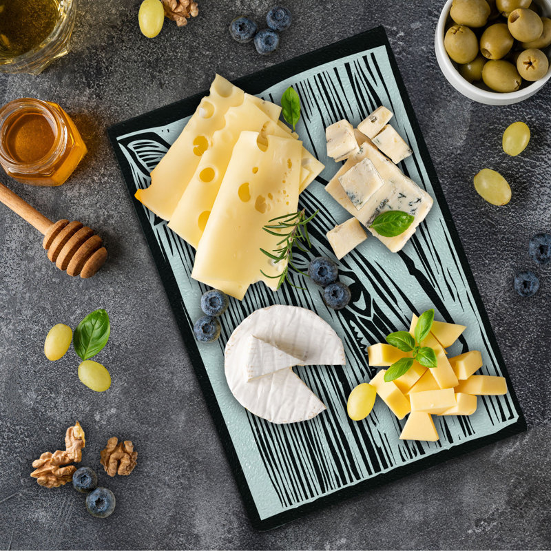 Planche à découper en verre trempé Ambesonne