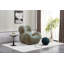 Fauteuil demi-tonneau 27,2 po avec repose-pieds Mordern-204112133-249374426