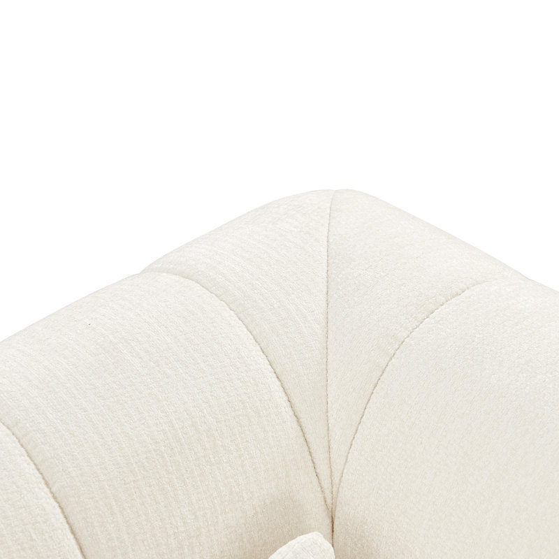 Canapé modulaire 145,5 pouces, Beige