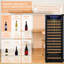 24" 143 Bottle Freestanding Refrigeration Single Zone Wine Refrigerator