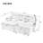 Multifunctional Modular Sofa Sectional With Ottomans-1744963813-1744974983