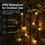 Foxborough 200 LED Solar String Lights with 8 Modes Outdoor Waterproof Decorative Lights for Garden Patio and Party-383887698
