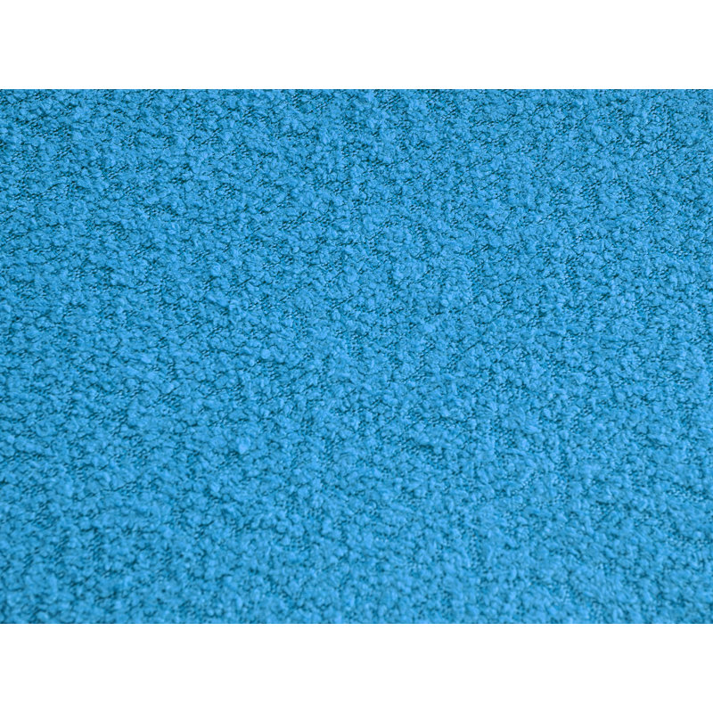 Fauteuil rembourré pivotant avec repose-pieds, Ourson bleu