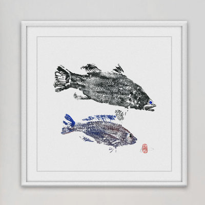 «hello cousin', reproduction d’art encadrée
