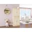 Armoire à 4 portes avec 1 tiroir, 4 tablettes intérieures réglables, armoire de rangement