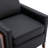 Latyra Faux Leather Recliner-1414075335