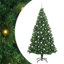 vidaXL Artificial Christmas Tree with 300 LEDs with Stand Green-1519950558