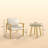 Patio Set,3 Piece Outdoor Bistro Set