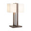 Lampe de table en métal avec abat-jour 28 "H