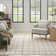 Rectangle Yeraldo Plaid Machine Woven Polypropylene Area Rug in Cream/Ivory