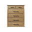 Commode 6 tiroirs - Finition caramel