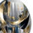 Abstract Shapes and Lines I Metal Wall Décor-88599540
