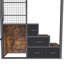 Lit mezzanine double élégant avec un design épuré et un attrait moderne pour tout cadre d'ancrage mural basculant en métal massif