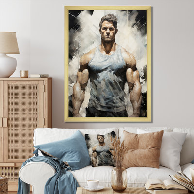 Tristyn - Musculation physique ciselée sur toile