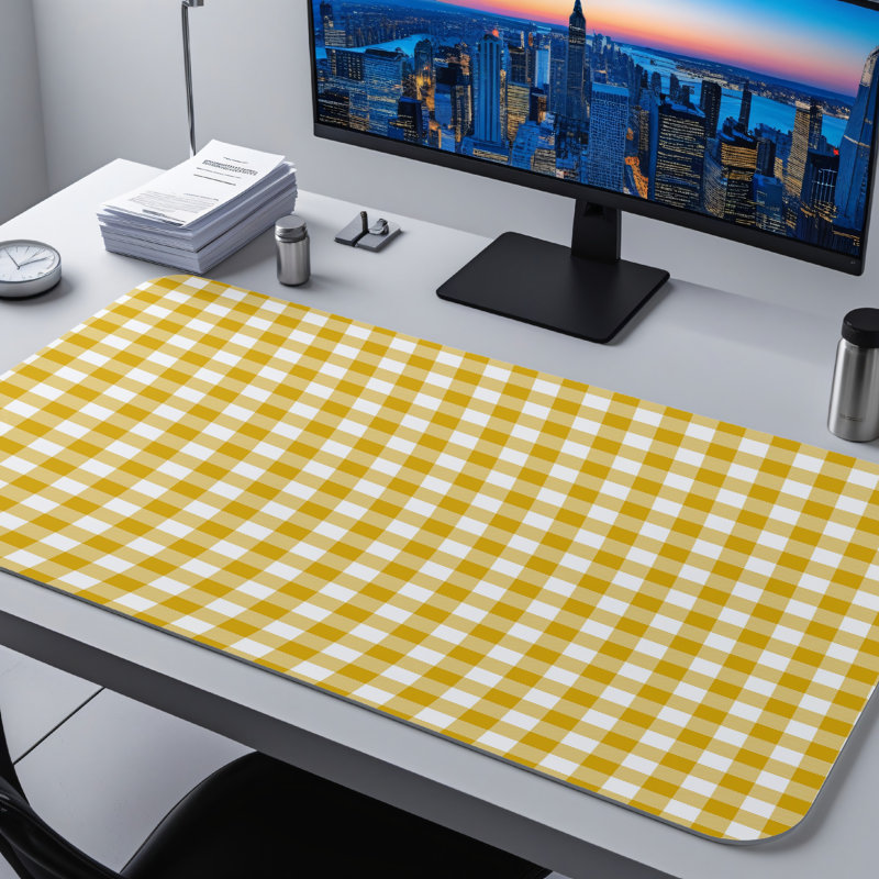 Polyester Desk Pad, 14.4x12.1