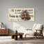 «Jesus Lighting Lamp with Musical Notes And Bible Verse», art mural sur toile-316069473